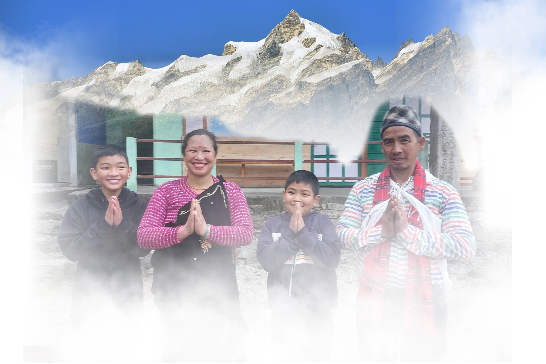 Picture of host family Ajit Anjan Homestay in Sikkim